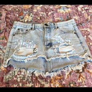 One teaspoon junkyard skirt